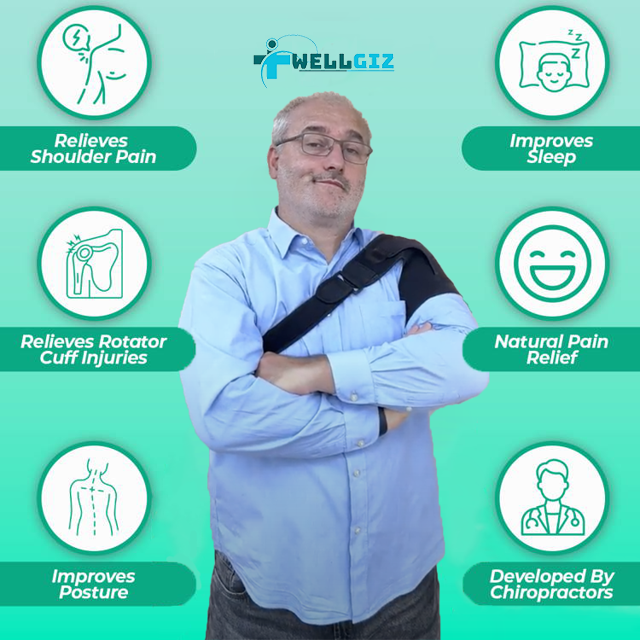 Wellgiz™ Adjustable Shoulder Brace