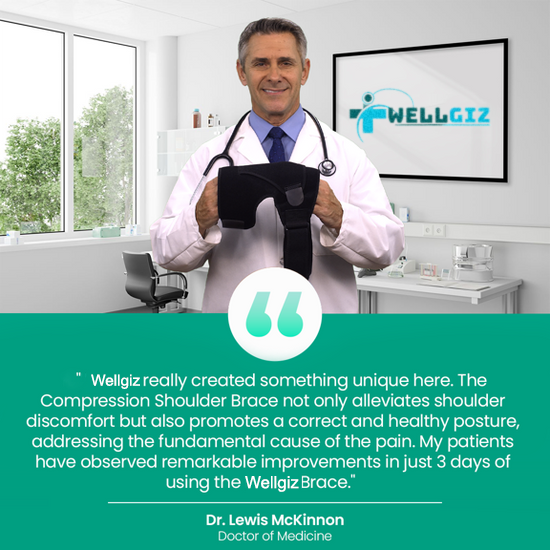 Wellgiz™ Adjustable Shoulder Brace