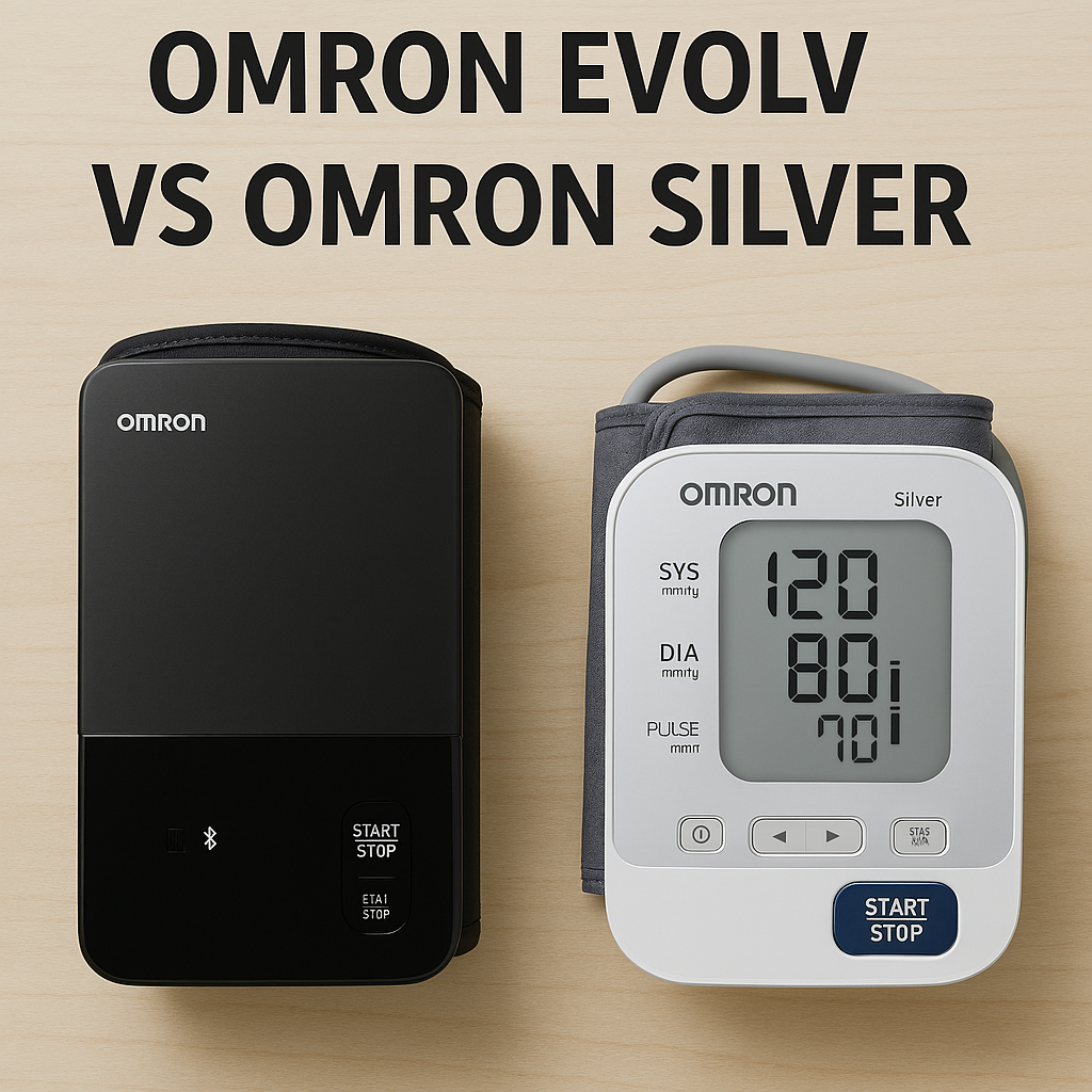 OMRON Evolv vs OMRON Silver
