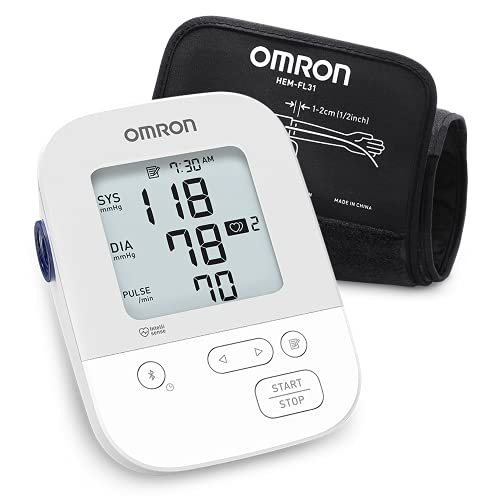 OMRON Silver upper arm digital blood pressure monitor
